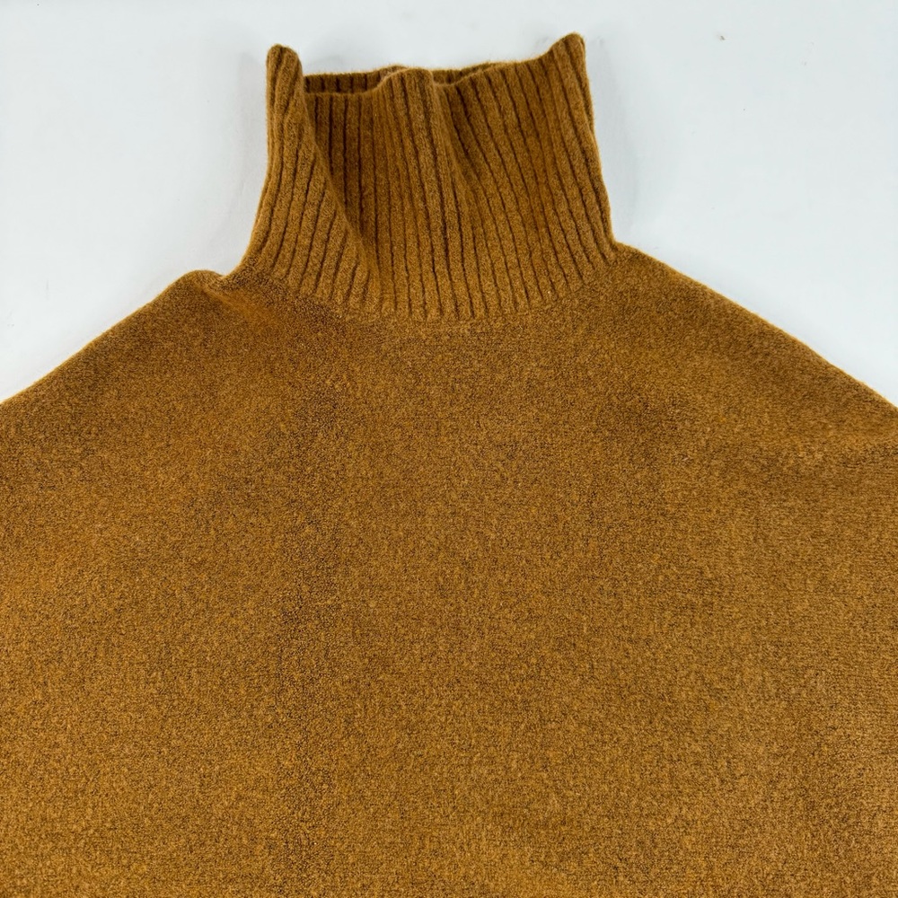 Zara Brown Wool Blend Cropped Sweater - Picture 8 of 9